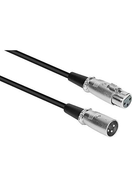 Xlr-C1 Dişi Xlr To Erkek Xlr Mikrofon Kablosu 1 Metre