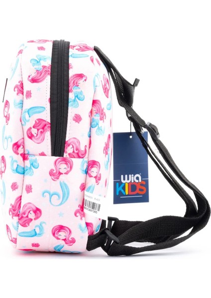 Wia Eğlenceli Baskı Tek Bölmeli Kreş Çanta Açık Pembe fırsatları