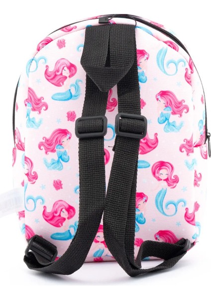 Wia Eğlenceli Baskı Tek Bölmeli Kreş Çanta Açık Pembe indirimleri