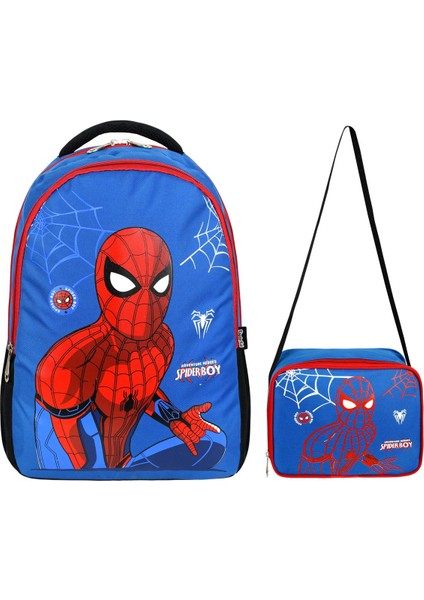 Örümcek Spider Ilkokul ve Beslenme Çantası Seti