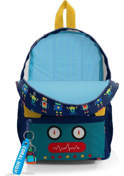 Kids Anaokul Çantası Lacivert Çivit Robot 23348 indirimleri