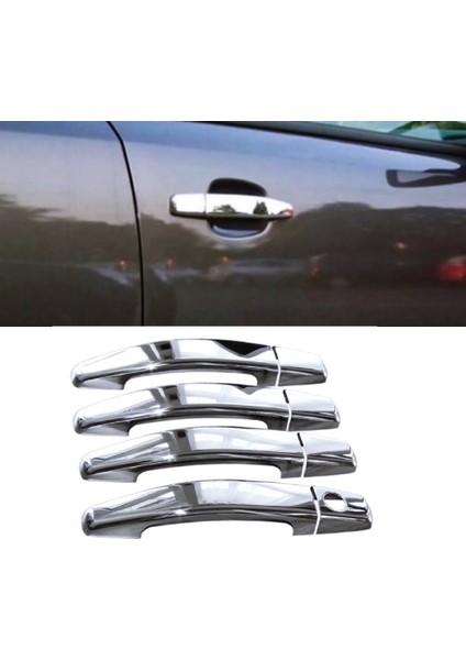 Opel Astra J HB-Sedan-Sw 2010-2015 Arası Krom Kapı Kolu 4 Kapı P.çelik