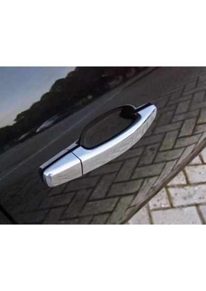 Opel Astra J HB-Sedan-Sw 2010-2015 Arası Krom Kapı Kolu 4 Kapı P.çelik