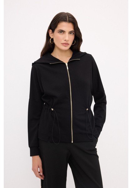 Kapişonlu Sweatshirt Siyah 187L9308000