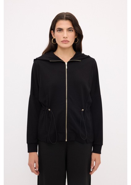 Kapişonlu Sweatshirt Siyah 187L9308000 indirimleri