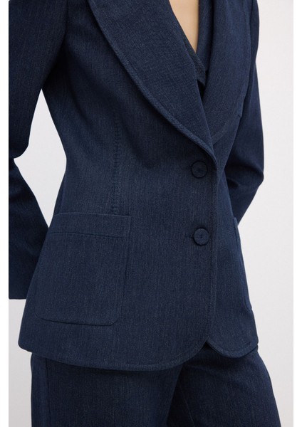 Denim Görünümlü Ceket Lacivert 11944260000 fiyatları