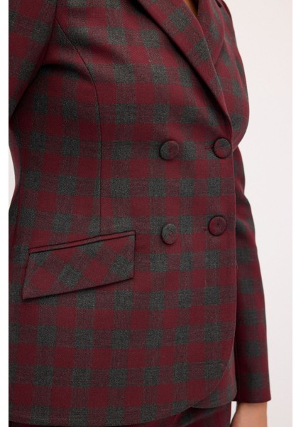 Ekose Ceket Eks.bordo 119L9143001 modelleri