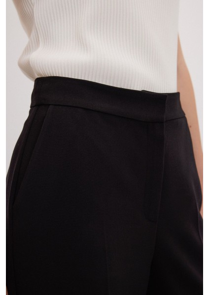 Geniş Paça Pantolon Siyah 15341703015