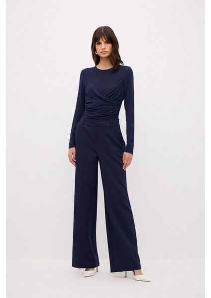 Carie Paça Pantolon Lacivert 15340570004
