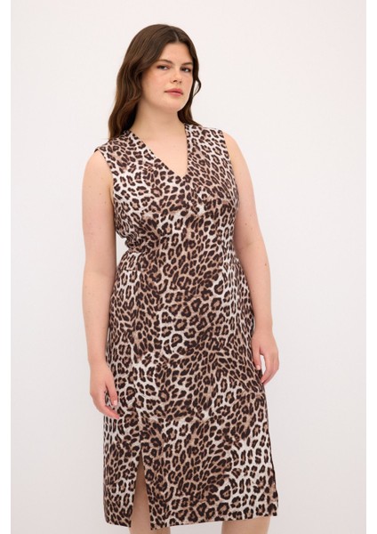 Leopar Elbise Leopar Kahve 124L9260000