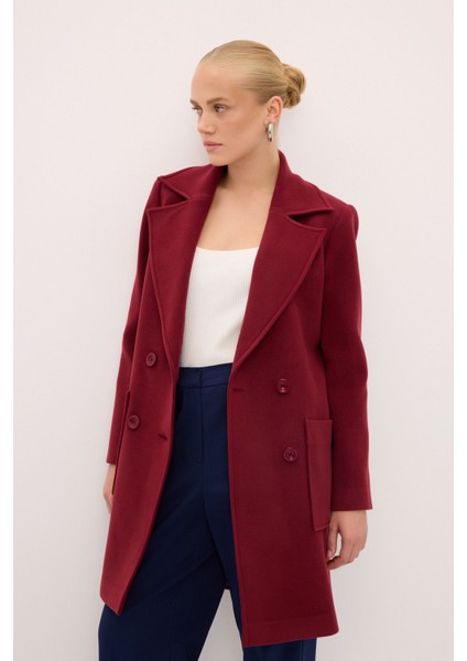 Kruvaze Kaban Bordo 136L9192000 fırsatları