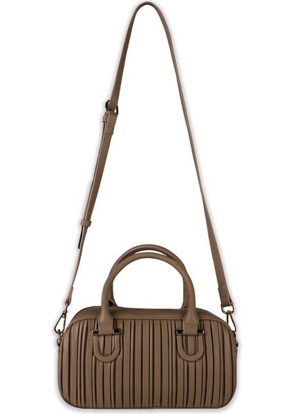 Çft Kulplu Pilise Detaylı Çanta