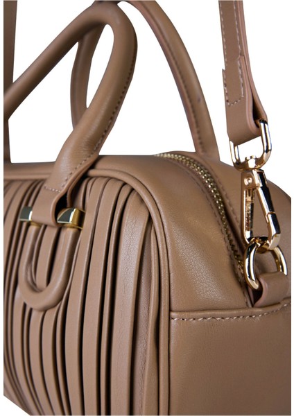 Çft Kulplu Pilise Detaylı Çanta fırsatları