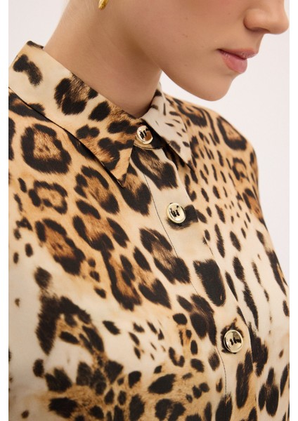 Desenli Gömlek Elbise modelleri