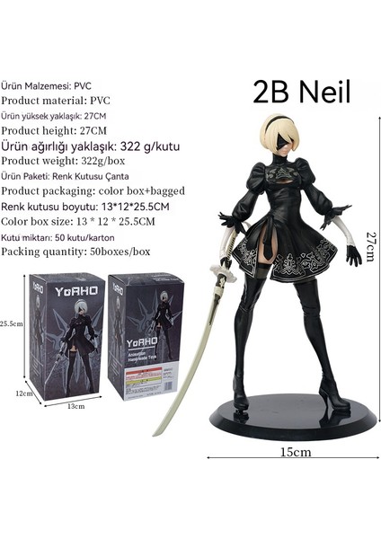 27 cm Neil Mekanik Çağ Neil Ablası El Modeli (Yurt Dışından)