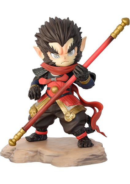 16 cm Ulusal Gelgit Maymun Q Sürümü Ulusal Gelgit Goku Anime Modeli (Yurt Dışından)