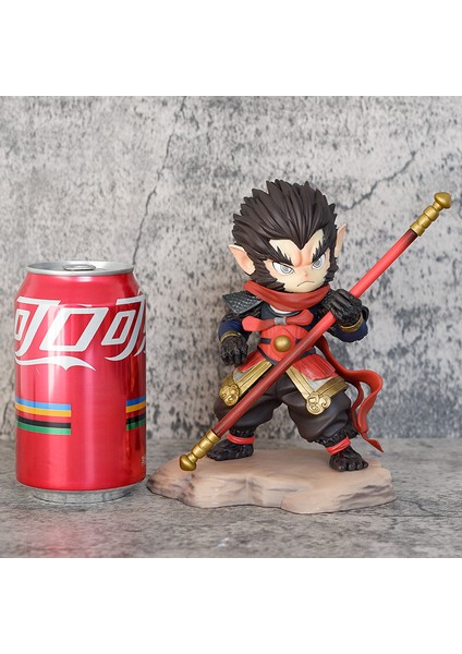 16 cm Ulusal Gelgit Maymun Q Sürümü Ulusal Gelgit Goku Anime Modeli (Yurt Dışından)