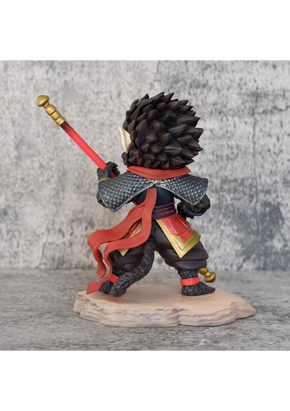 16 cm Ulusal Gelgit Maymun Q Sürümü Ulusal Gelgit Goku Anime Modeli (Yurt Dışından)