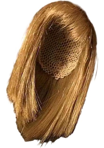 12 "figür Aksesuarları Için 1/6 Dişi Sarı Saç Saç (Yurt Dışından) modelleri