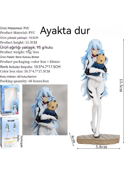 13 cm Uzun Saçlı Tutan Ayı (Yurt Dışından)