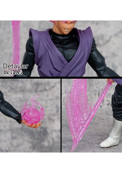 24 cm Anime Şeftali Zamas Dragon Ball Goku El Modeli (Yurt Dışından)
