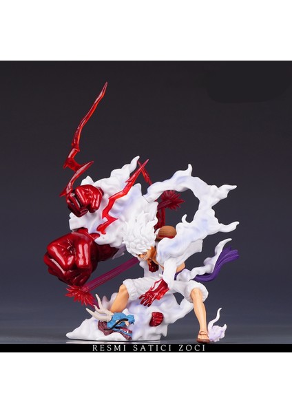 One Piece Ikinci Seviye Meyve Uyanışı Beyaz Saçlı Güneş Tanrısı Beşinci Seviye Nika Luffy Figür Modeli (Yurt Dışından) fiyatları