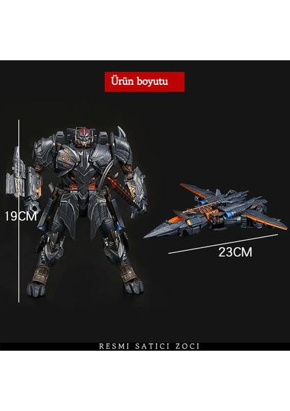 Transformers Serisi Uçak Megatron Autobot Deforme Edilebilir Figür Model Süsleme Oyuncakları (Yurt Dışından)