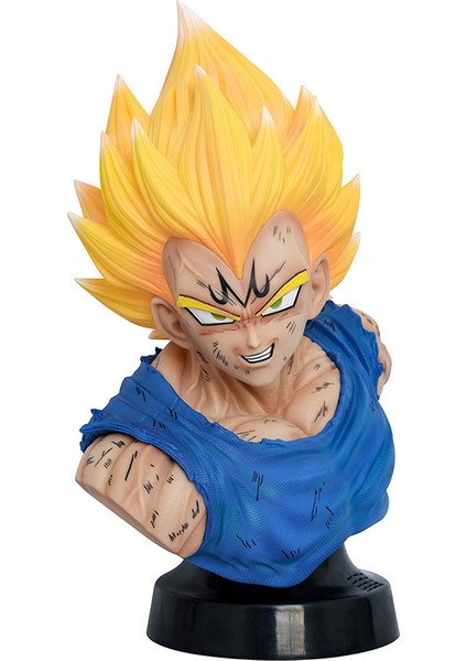 Yedi Dragon Ball Magic Vegeta Büstü Gelgit Oyun El-Do Modeli Süsler Heykel Hediye (Yurt Dışından)
