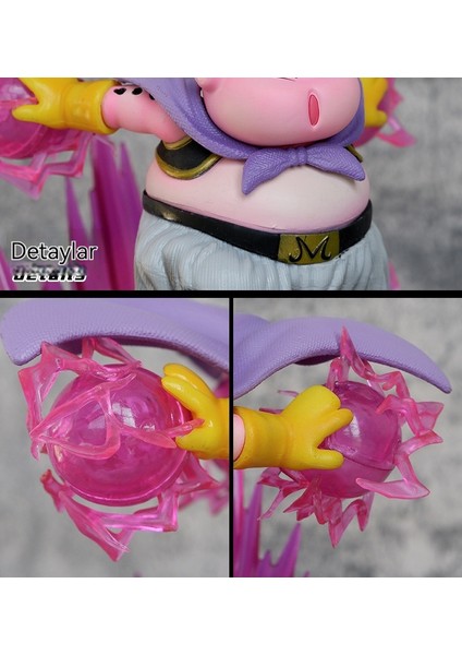 19 cm Dragon Ball Parlayan Buu El Modeli Dekoru (Yurt Dışından)