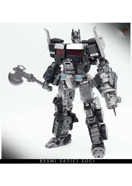 Transformers Serisi Demon Soul Optimus Prime Dark Edition Dönüşüm Figure Model Süsleme Oyuncakları (Yurt Dışından)