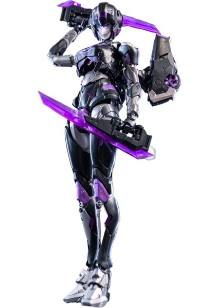 Transformers Serisi Charm Unlimited Siyah Versiyon King Kong Hunter Arcee Monte Edilmiş Mecha El Modeli Süslemeleri (Yurt Dışından)