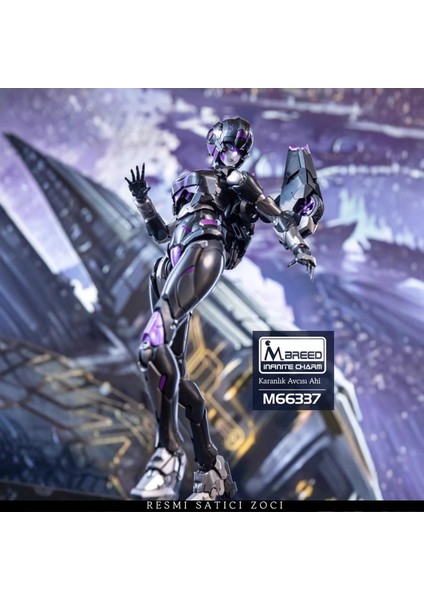 Transformers Serisi Charm Unlimited Siyah Versiyon King Kong Hunter Arcee Monte Edilmiş Mecha El Modeli Süslemeleri (Yurt Dışından)