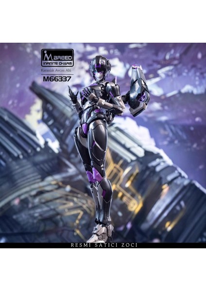 Transformers Serisi Charm Unlimited Siyah Versiyon King Kong Hunter Arcee Monte Edilmiş Mecha El Modeli Süslemeleri (Yurt Dışından)