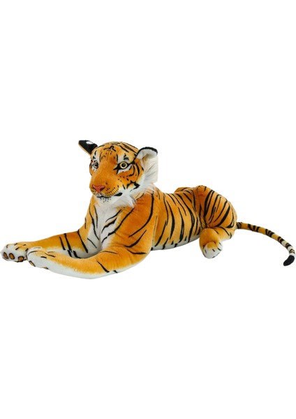 Simülasyon Hayvan Aslan Kaplan Leopar Peluş Bebek Oyuncak Sevimli Yumuşak Sevimli Oyuncak Parti Hediyesi (Yurt Dışından)