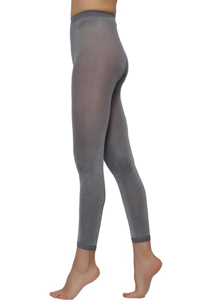 Wet Look 80 Parlak Tayt Gri / Gray
