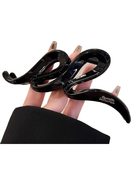 Başın Arkası Için Köpekbalığı Klips Plakası Saç Klipsi (Yurt Dışından)