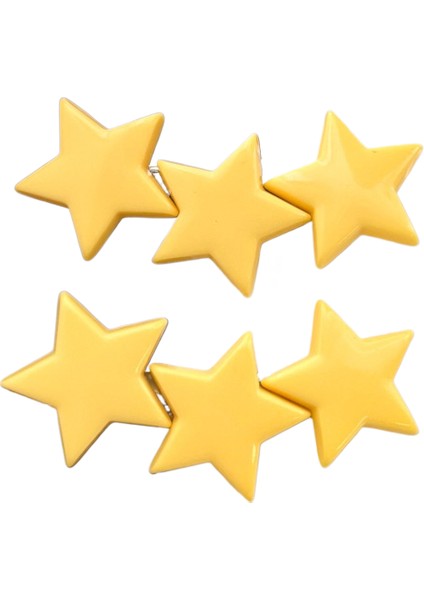 Dopamin Şeker Rengi Yıldız Saç Klipsi (Yurt Dışından)