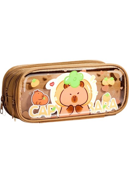 Karikatür Büyük Kapasiteli Kalem Kutusu (Yurt Dışından)