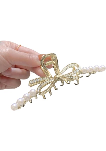 Rhinestone Saçak Plakası Köpekbalığı Klipsi Saç Aksesuarları (Yurt Dışından)