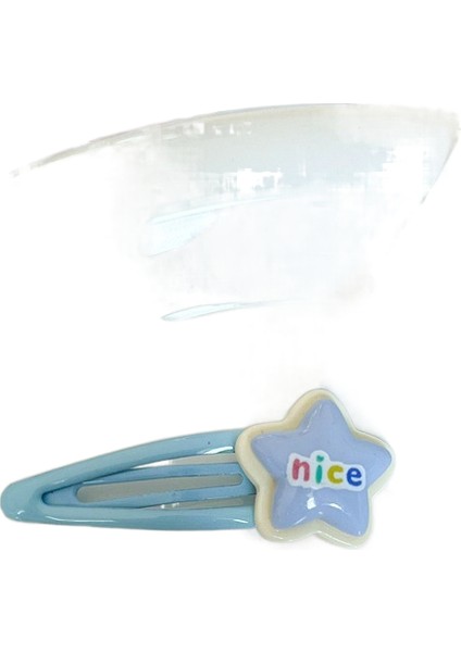 Dopamin Şeker Rengi Yıldız Saç Klipsi (Yurt Dışından)