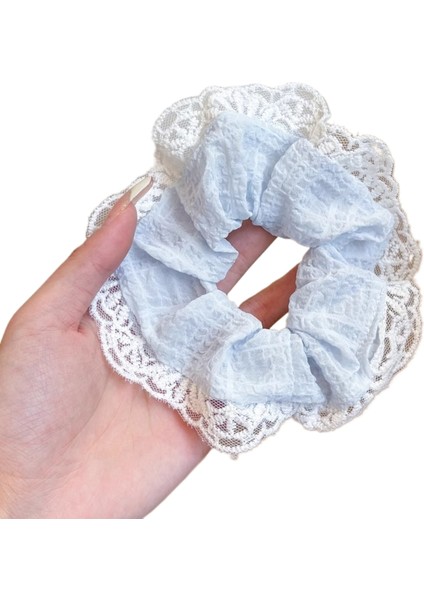 Küçük Taze Kumaş Kırma Çiçek Saç Halkası (Yurt Dışından)