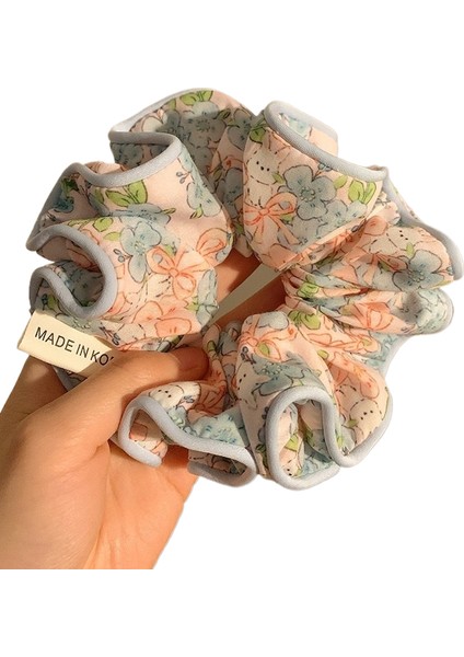 Küçük Taze Kumaş Kırma Çiçek Saç Halkası (Yurt Dışından)