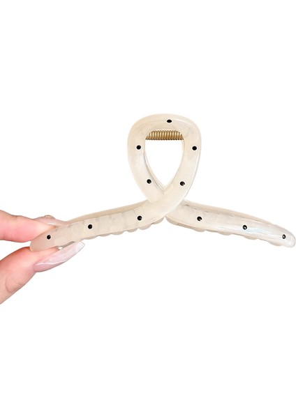 Köpekbalığı Klipsi Başın Arkası Için Saç Klipsi (Yurt Dışından)