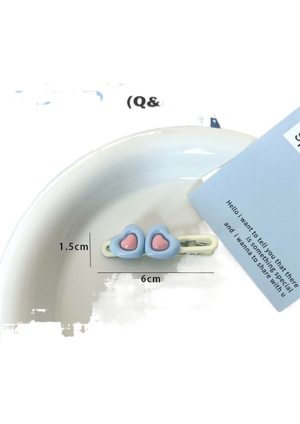 Dopamin Şeker Rengi Yıldız Saç Klipsi (Yurt Dışından)