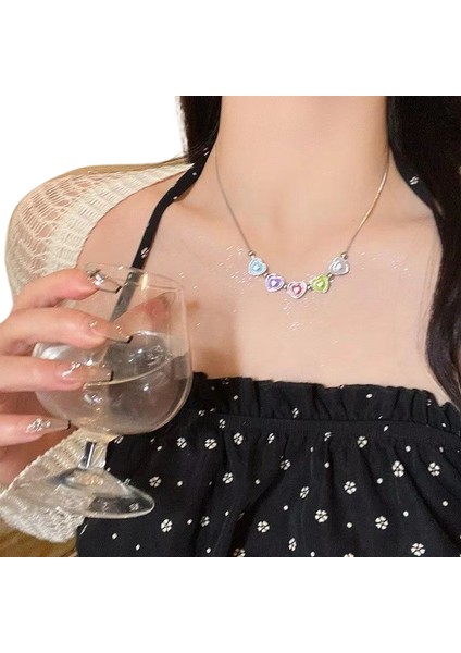 Şeker Renkli Dopamin Kolye (Yurt Dışından)