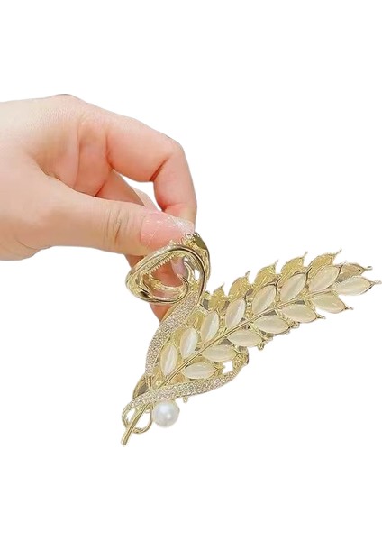 Rhinestone Saçak Plakası Köpekbalığı Klipsi Saç Aksesuarları (Yurt Dışından)