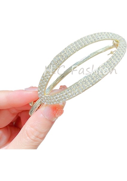 Bükülmüş Klips Başın Arkası Plaka Saç Tek Klips (Yurt Dışından)