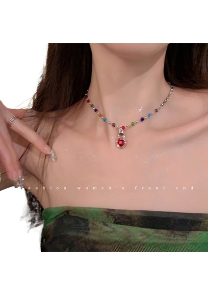 Şeker Renkli Dopamin Kolye (Yurt Dışından)