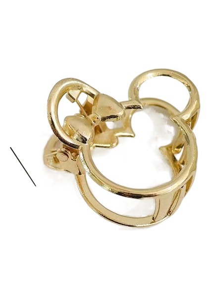 Rhinestone Saçak Plakası Köpekbalığı Klipsi Saç Aksesuarları (Yurt Dışından)