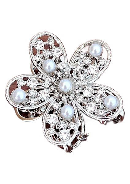 Rhinestone Saçak Plakası Köpekbalığı Klipsi Saç Aksesuarları (Yurt Dışından)